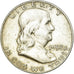 Coin, United States, Franklin Half Dollar, Half Dollar, 1958, U.S. Mint, Denver