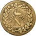 Moneta, Francja, Napoléon I, Decime, 1814, Strasbourg, VF(30-35), Bronze