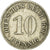 Monnaie, GERMANY - EMPIRE, Wilhelm II, 10 Pfennig, 1900, Muldenhütten, TB+