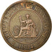 Monnaie, FRENCH INDO-CHINA, Cent, 1894, Paris, TTB, Bronze, KM:1