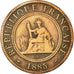 Coin, FRENCH INDO-CHINA, Cent, 1885, Paris, VF(20-25), Bronze, KM:1