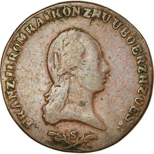 Coin, Austria, Franz II (I), 6 Kreuzer, 1800, EF(40-45), Copper, KM:2128