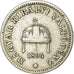 Munten, Hongarije, Franz Joseph I, 20 Fillér, 1894, Kormoczbanya, FR+, Nickel