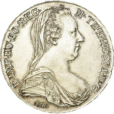 Coin, Austria, Joseph II, Thaler, 1780, Vienna, Restrike, AU(50-53), Silver