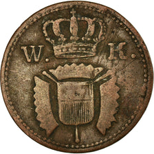 Coin, German States, SCHAUMBURG-HESSEN, Wilhelm I, Pfennig, 1818, Cassel