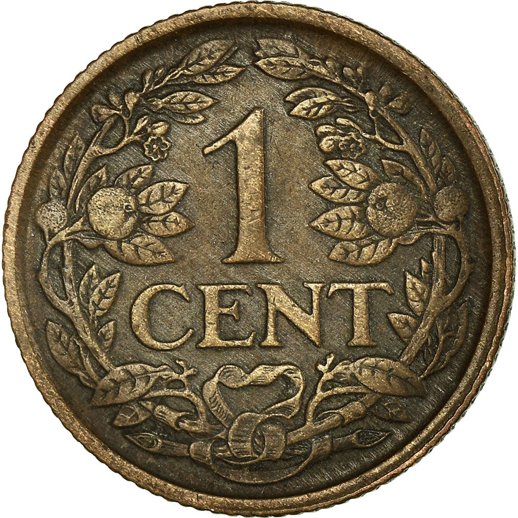Coin, Netherlands, Wilhelmina I, Cent, 1920, EF(40-45), Bronze, KM:152