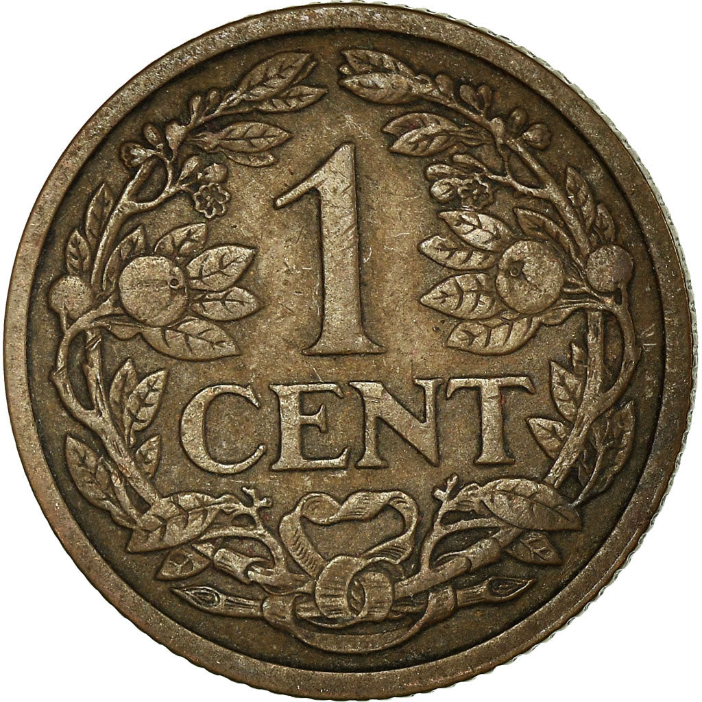 Coin, Netherlands, Wilhelmina I, Cent, 1914, EF(40-45), Bronze, KM:152
