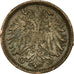 Munten, Oostenrijk, Franz Joseph I, Heller, 1897, FR+, Bronze, KM:2800