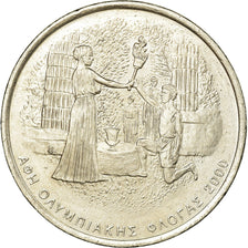Coin, Greece, 500 Drachmes, 2000, Athens, EF(40-45), Copper-nickel, KM:176