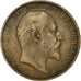 Moneta, Gran Bretagna, Edward VII, Penny, 1902, BB, Bronzo, KM:794.2