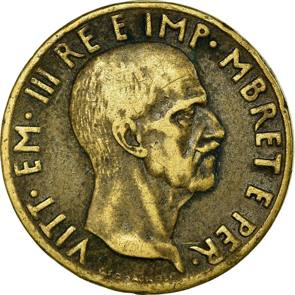 Coin, Albania, Vittorio Emanuele III, 0.05 Lek, 1940, Rome, EF(40-45)