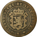 Coin, Luxembourg, William III, 5 Centimes, 1855, Paris, VF(20-25), Bronze