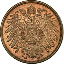 Münze, GERMANY - EMPIRE, Wilhelm II, 2 Pfennig, 1906, Karlsruhe, SS+, Kupfer