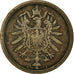 Munten, Duitse staten, PRUSSIA, Wilhelm I, 2 Pfennig, 1871, Berlin, FR+, Koper
