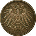 Munten, DUITSLAND - KEIZERRIJK, Wilhelm II, Pfennig, 1896, Muldenhütten, ZF