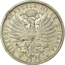 Coin, Italy, Vittorio Emanuele III, 25 Centesimi, 1903, Rome, AU(50-53), Nickel