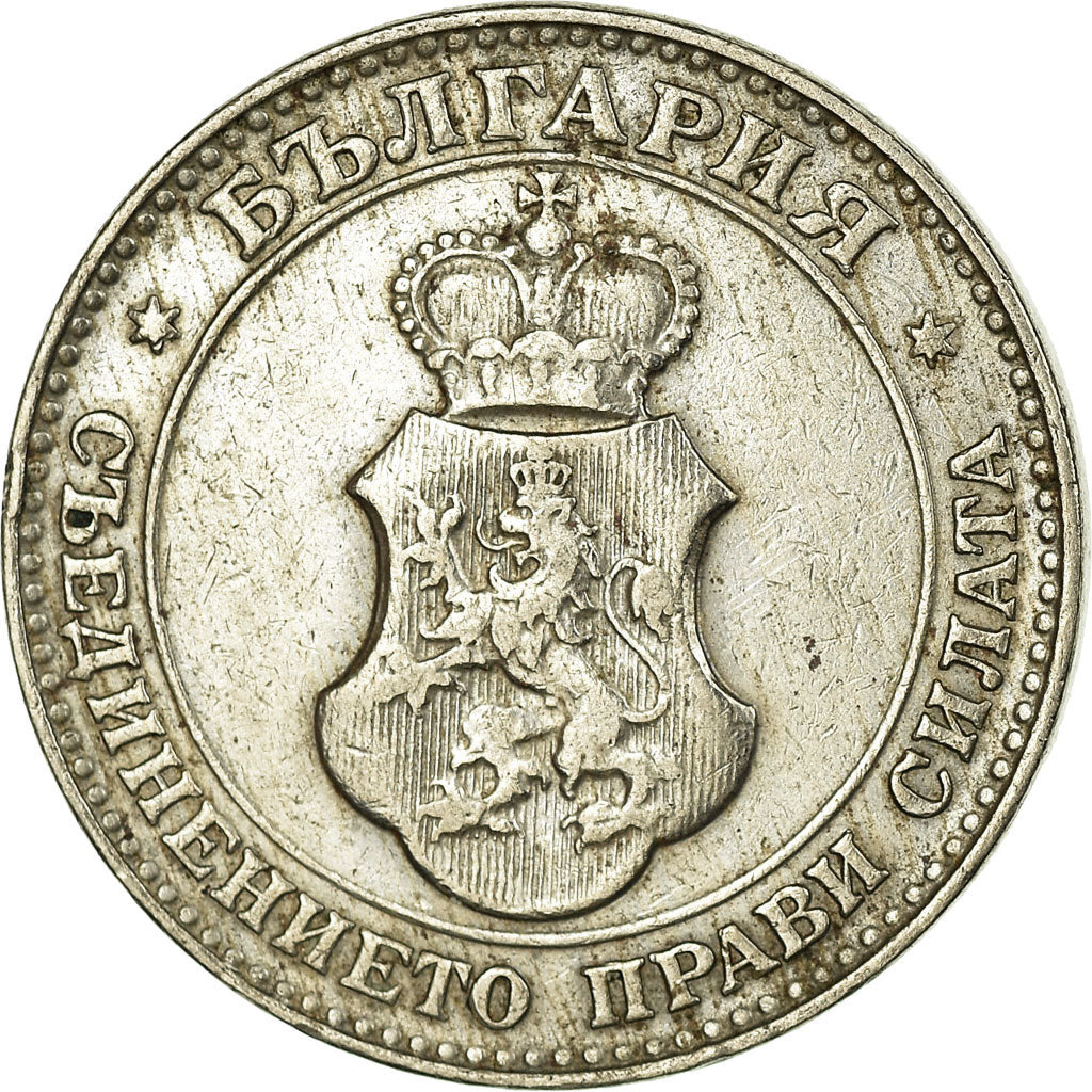 Coin, Bulgaria, 20 Stotinki, 1912, EF(40-45), Copper-nickel, KM:26