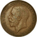 Coin, Great Britain, George V, Penny, 1919, EF(40-45), Bronze, KM:810