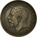 Coin, Great Britain, George V, Farthing, 1916, EF(40-45), Bronze, KM:808.1