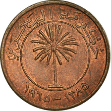 Coin, Bahrain, Fils, 1965/AH1385, EF(40-45), Bronze, KM:1