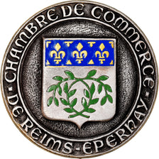France, Medal, Broche, Chambre de Commerce de Reims-Epernay, Business &