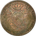 Moneda, Bélgica, Leopold I, 5 Centimes, 1850, MBC, Cobre, KM:5.2