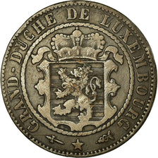 Moneta, Lussemburgo, William III, 10 Centimes, 1870, Utrecht, MB, Bronzo