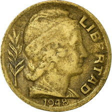 Coin, Argentina, 5 Centavos, 1948, VF(20-25), Aluminum-Bronze, KM:40