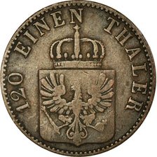 Coin, German States, PRUSSIA, Friedrich Wilhelm IV, 3 Pfennig, 1860, Berlin