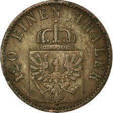Coin, German States, PRUSSIA, Wilhelm I, 3 Pfennig, 1869, Vienne, VF(30-35)