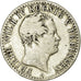 Monnaie, Etats allemands, PRUSSIA, Friedrich Wilhelm IV, 1/6 Thaler, 1843