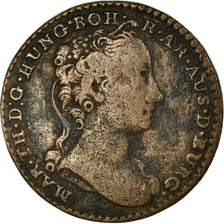Monnaie, AUSTRIAN NETHERLANDS, Maria Theresa, Liard, Oord, 1745, TB+, Cuivre