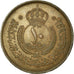 Münze, Jordan, Abdullah, 10 Fils, Qirsh, Piastre, 1949, SS, Bronze, KM:4