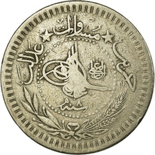 Coin, Turkey, Muhammad V, 40 Para, 1916/AH1327, Qustantiniyah, VF(20-25)