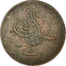 Coin, Egypt, Abdul Aziz, 10 Para, 1868/AH1277, EF(40-45), Bronze, KM:241