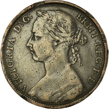 Coin, Great Britain, Victoria, Penny, 1890, VF(30-35), Bronze, KM:755
