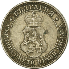 Coin, Bulgaria, 10 Stotinki, 1912, VF(30-35), Copper-nickel, KM:25