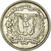 Coin, Dominican Republic, 10 Centavos, 1953, EF(40-45), Silver, KM:19