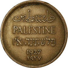 Coin, Palestine, Mil, 1927, EF(40-45), Bronze, KM:1
