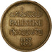 Coin, Palestine, Mil, 1927, EF(40-45), Bronze, KM:1