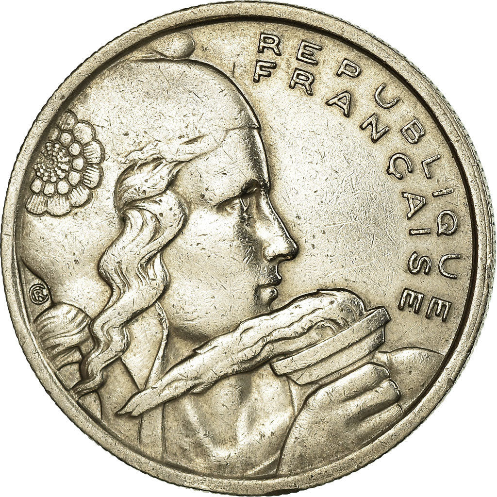 Moneda, Francia, Cochet, 100 Francs, 1958, MBC+, Cobre - níquel, KM:919.1