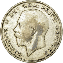 Münze, Großbritannien, George V, 1/2 Crown, 1922, SS, Silber, KM:818.1a