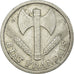 Coin, France, Bazor, 2 Francs, 1944, Castelsarrasin, VF(30-35), Aluminum