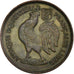 Moneda, África ecuatorial francesa, Franc, 1943, Pretoria, MBC+, Bronce, KM:2a