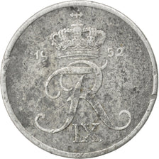 Danimarca, Frederik IX, Ore, 1952, MB+, Zinco, KM:839.1