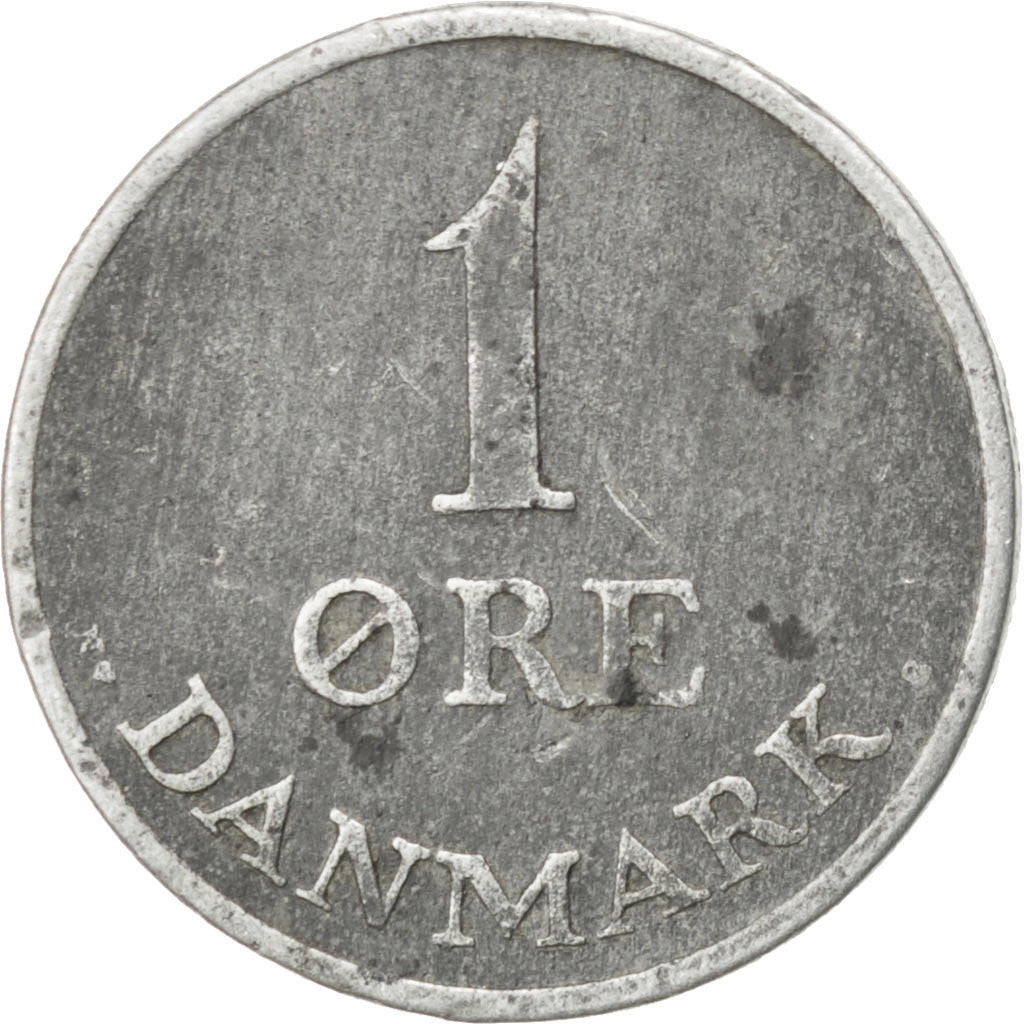 Danimarca, Frederik IX, Ore, 1952, MB+, Zinco, KM:839.1