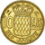 Moeda, Mónaco, Rainier III, 10 Francs, 1951, AU(55-58), Alumínio-Bronze