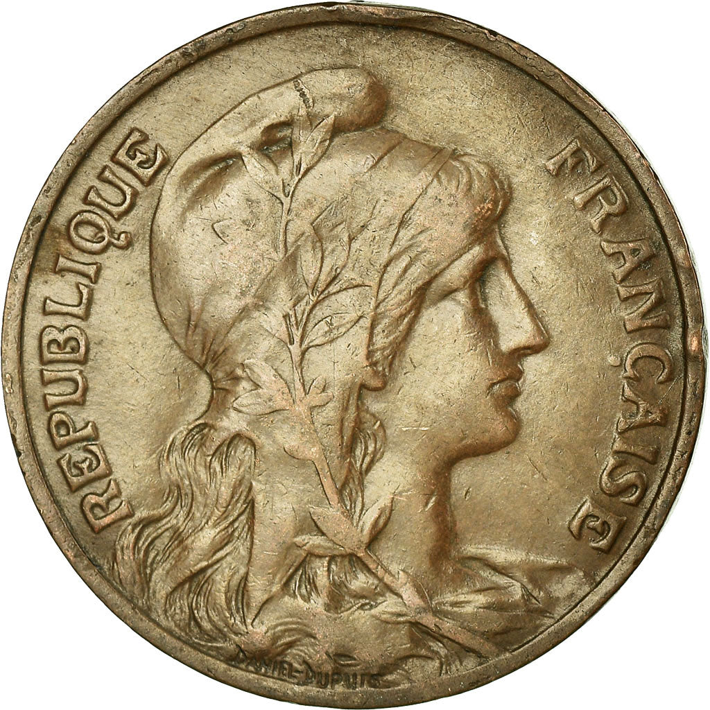 Coin, France, Dupuis, 10 Centimes, 1910, Paris, EF(40-45), Bronze, KM:843