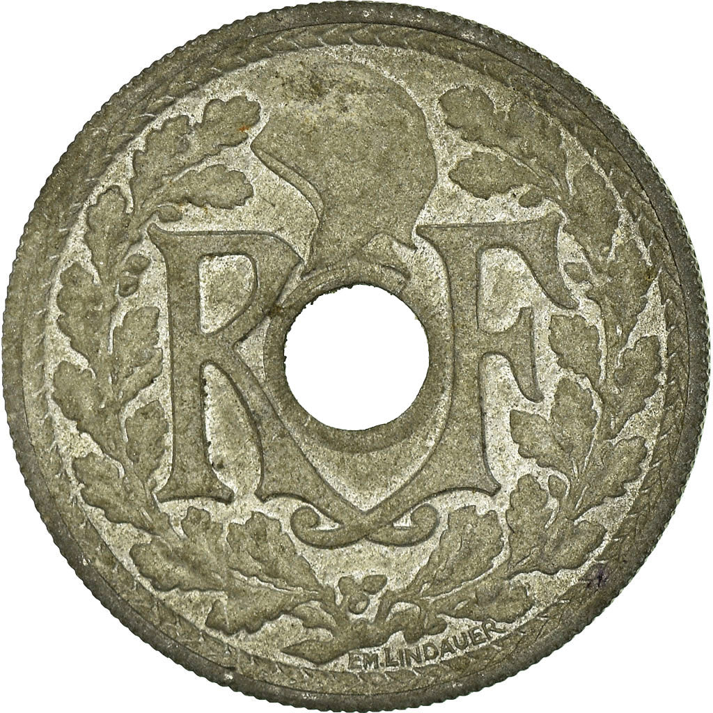 Coin, France, Lindauer, 20 Centimes, 1945, Paris, VF(30-35), Zinc, KM:907.1