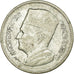 Coin, Morocco, Mohammed V, Dirham, AH 1380/1960, Paris, EF(40-45), Silver, KM:55
